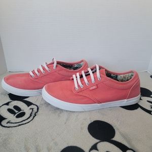 Vans Era Low Womens Size 7 Raspberry Pink